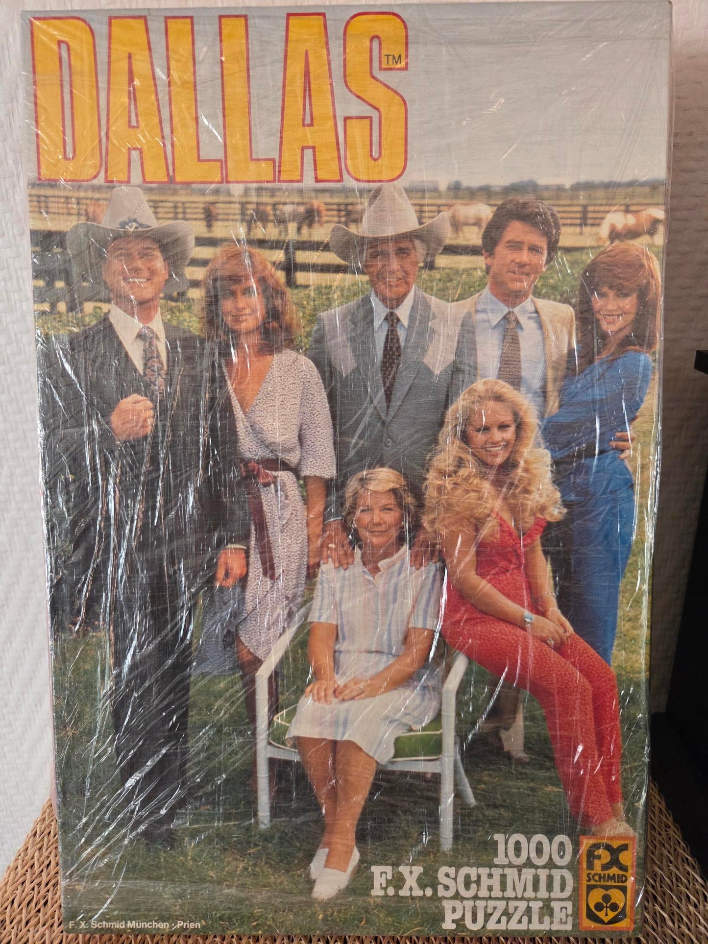 Puzzle officiel de la série culte Dallas