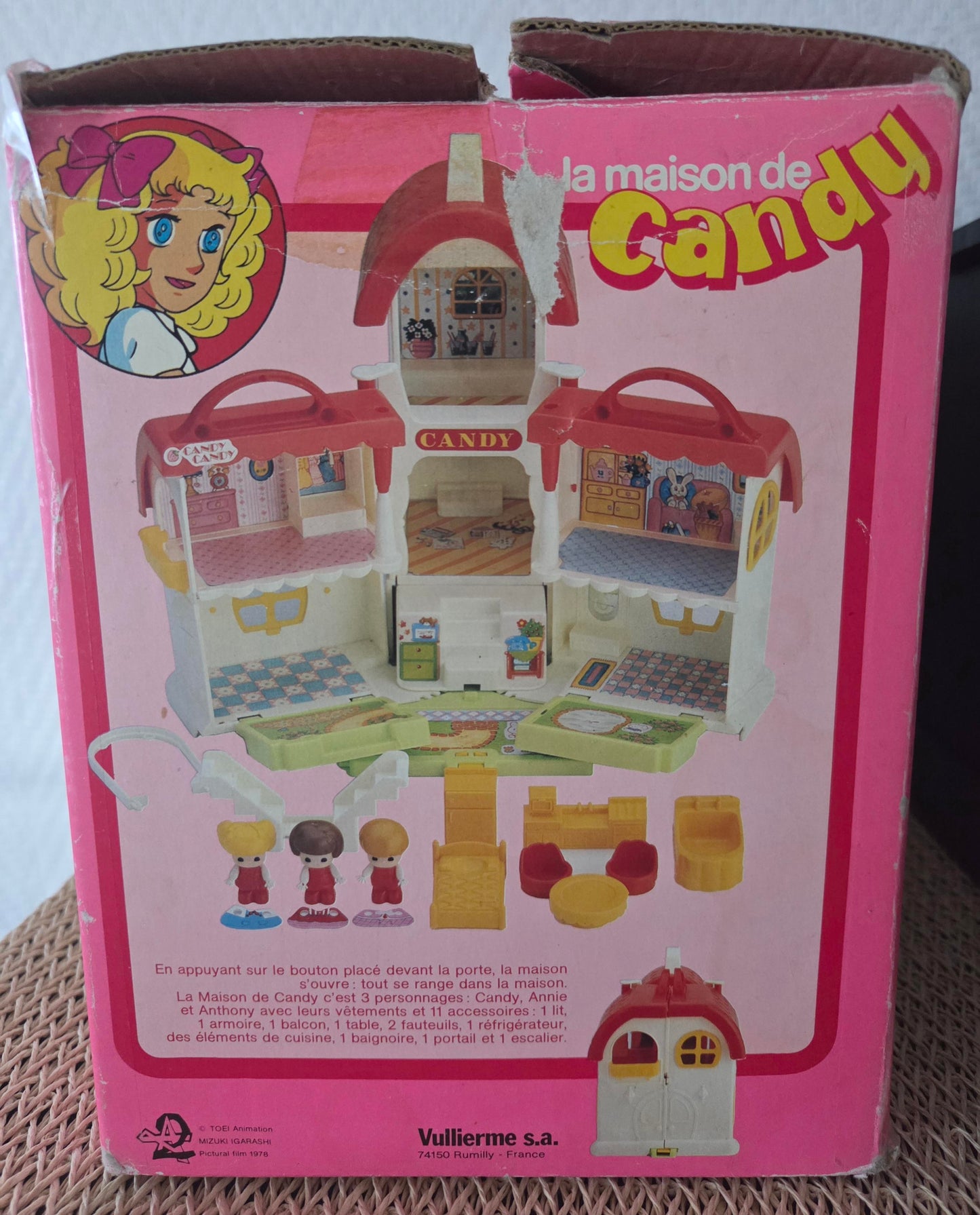 La Maison de Candy – Coffret vintage complet avec boîte d’origine (années 70/80)