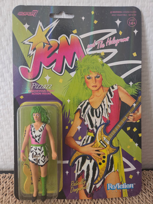Jem and the Holograms – Pizzazz (ReAction Figures) – Super7