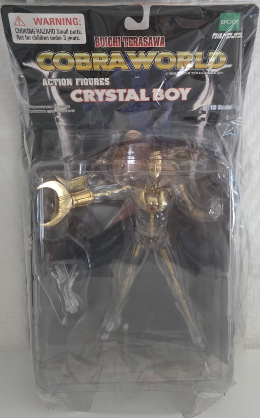 Figurine Crystal Boy Homme de Verre Cobra World Action Figures 1/10 Epoch 1999 – vue de face