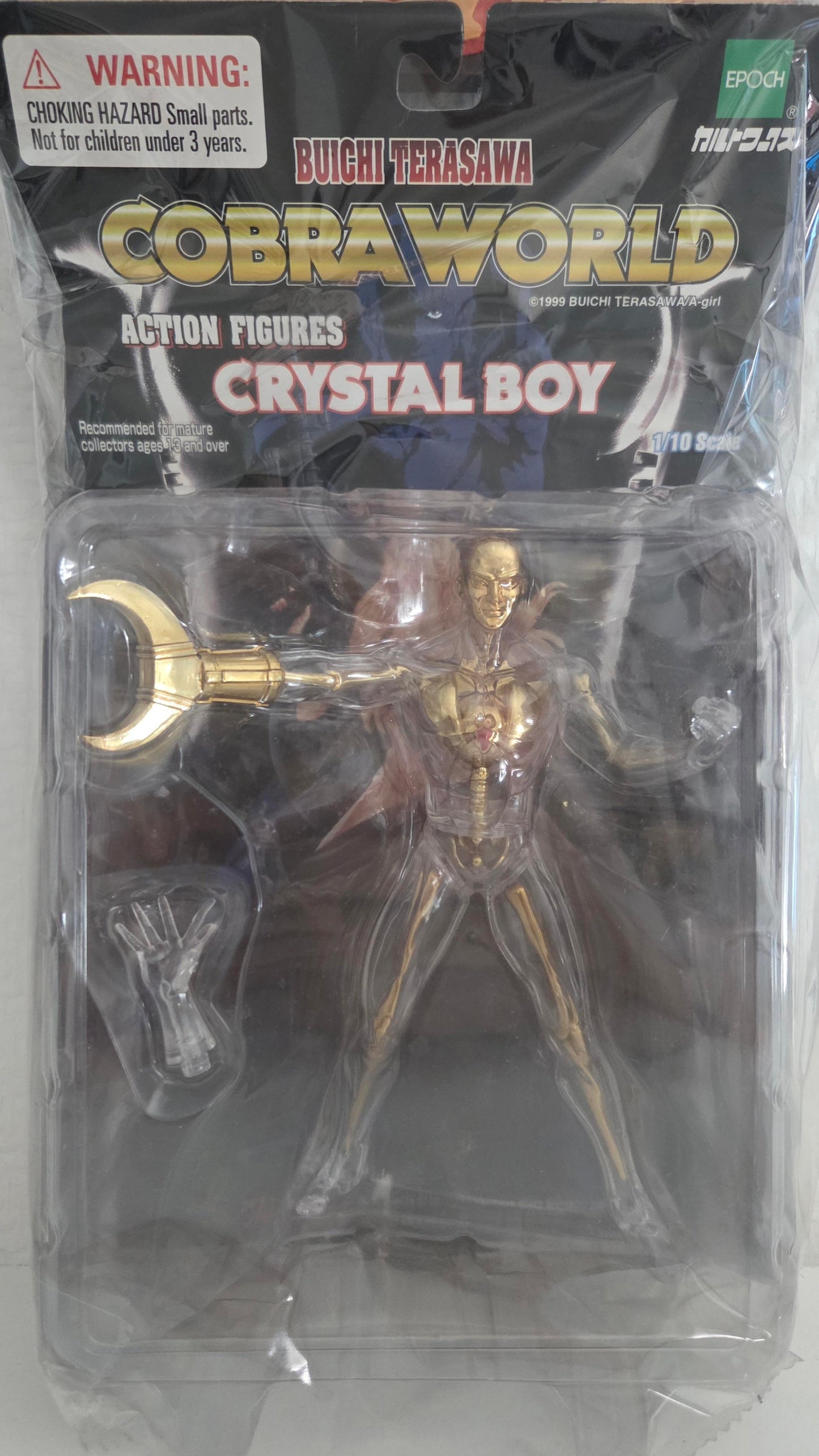 Figurine Crystal Boy Cobra World 1/10 Epoch 1999 