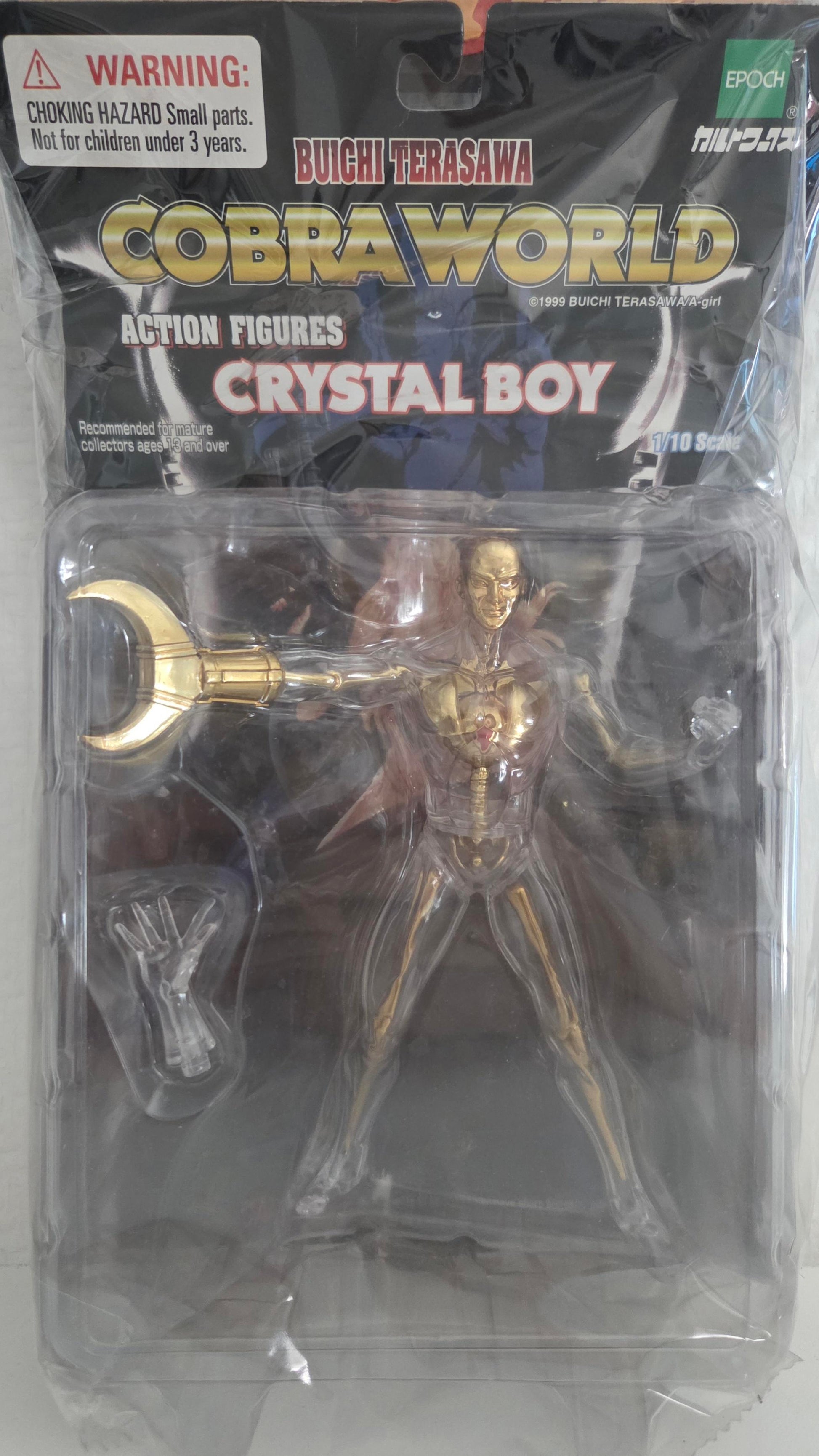 Figurine Crystal Boy Cobra World 1/10 Epoch 1999 