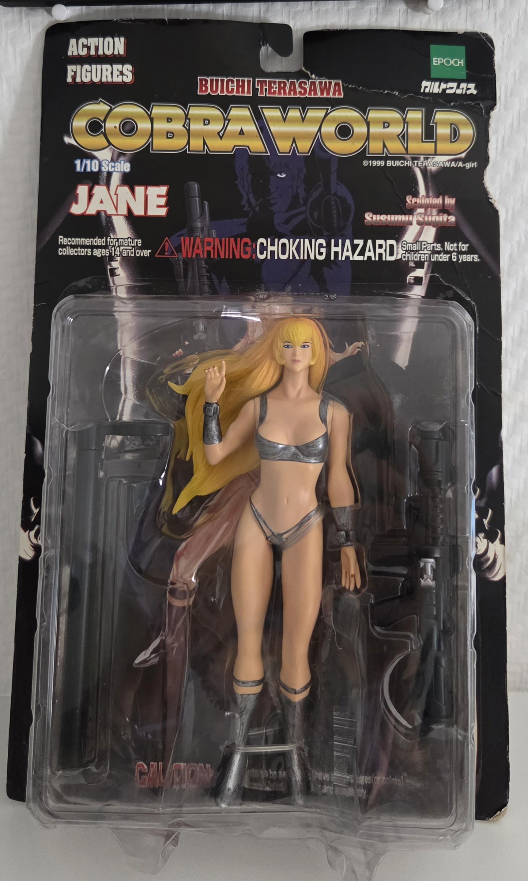 Figurine Jane Cobra World Action Figures 1/10 Epoch 1999 – vue de face
