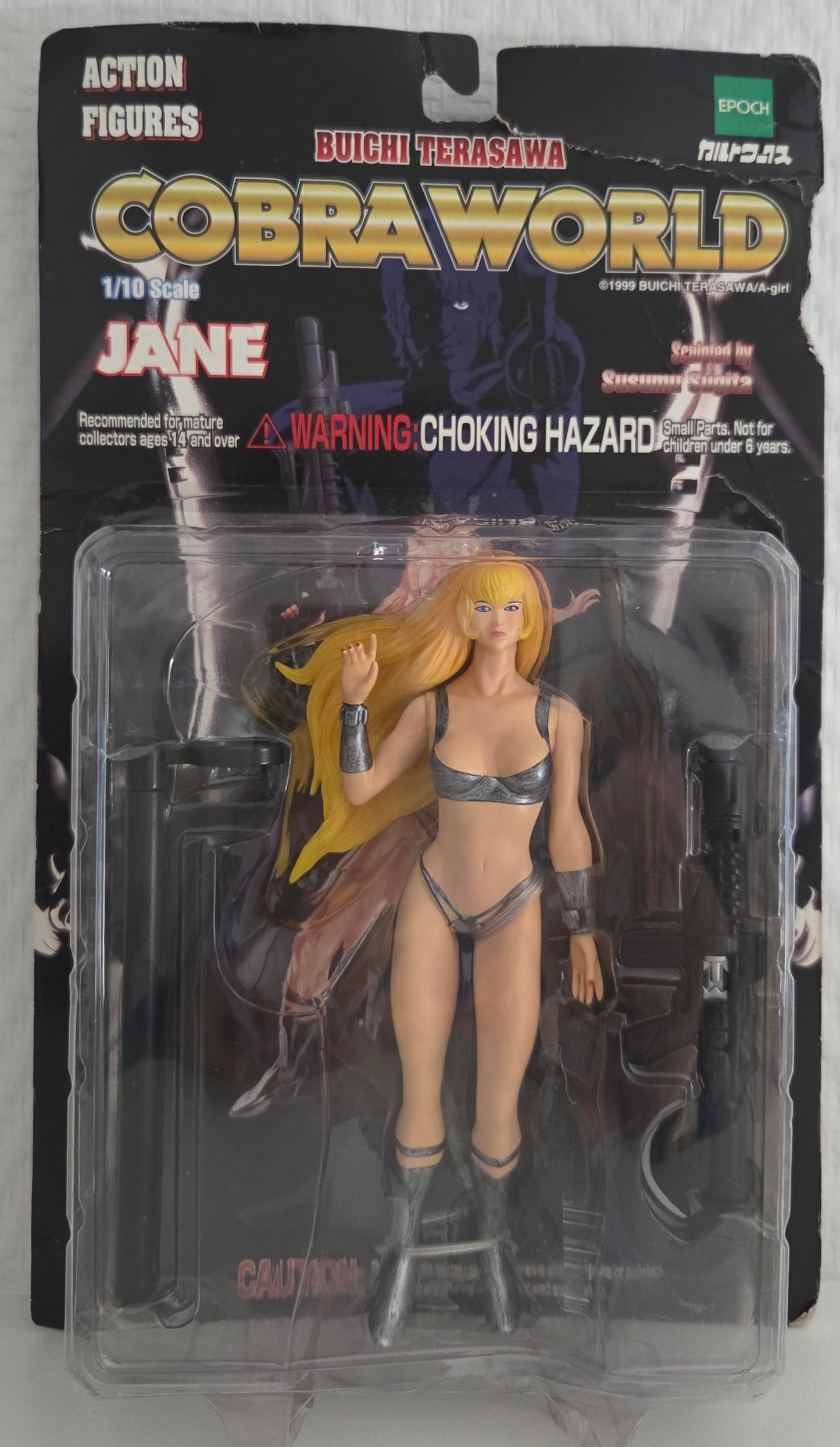 Figurine Jane Cobra World Action Figures 1/10 Epoch 1999 – vue de face