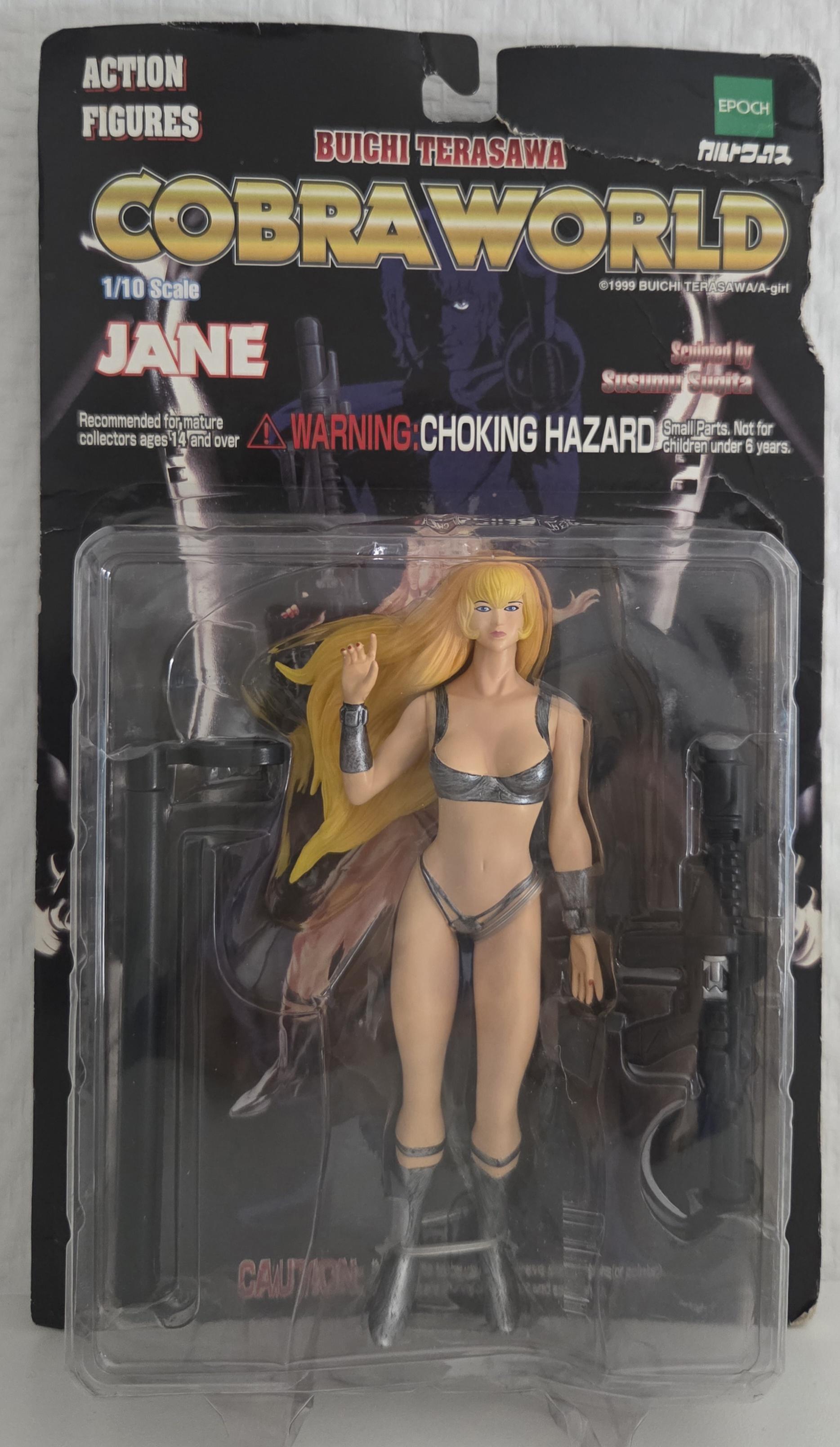 Figurine Jane Cobra World Action Figures 1/10 Epoch 1999 – vue de face