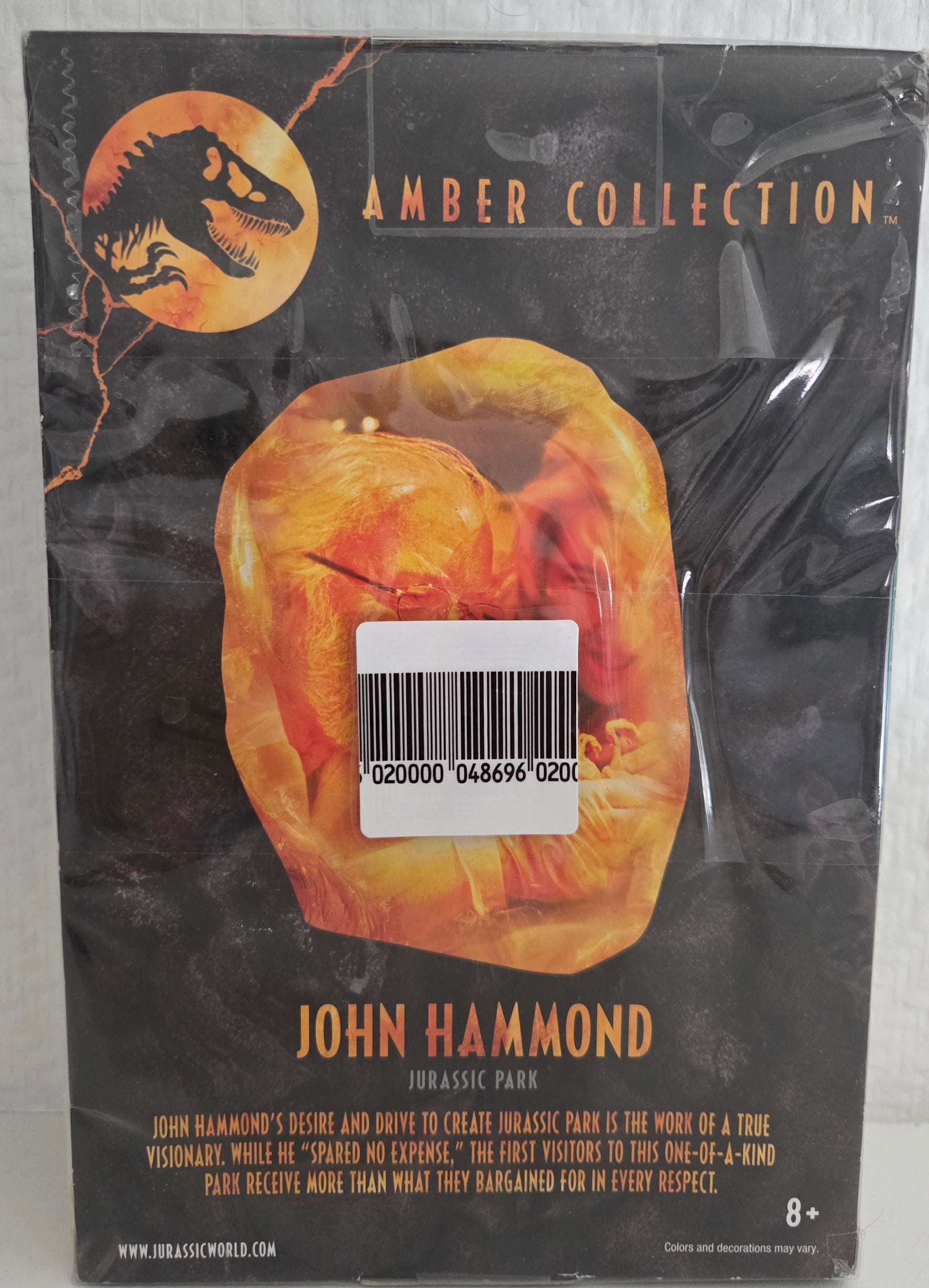 Figurine John Hammond Jurassic Park Amber Collection 