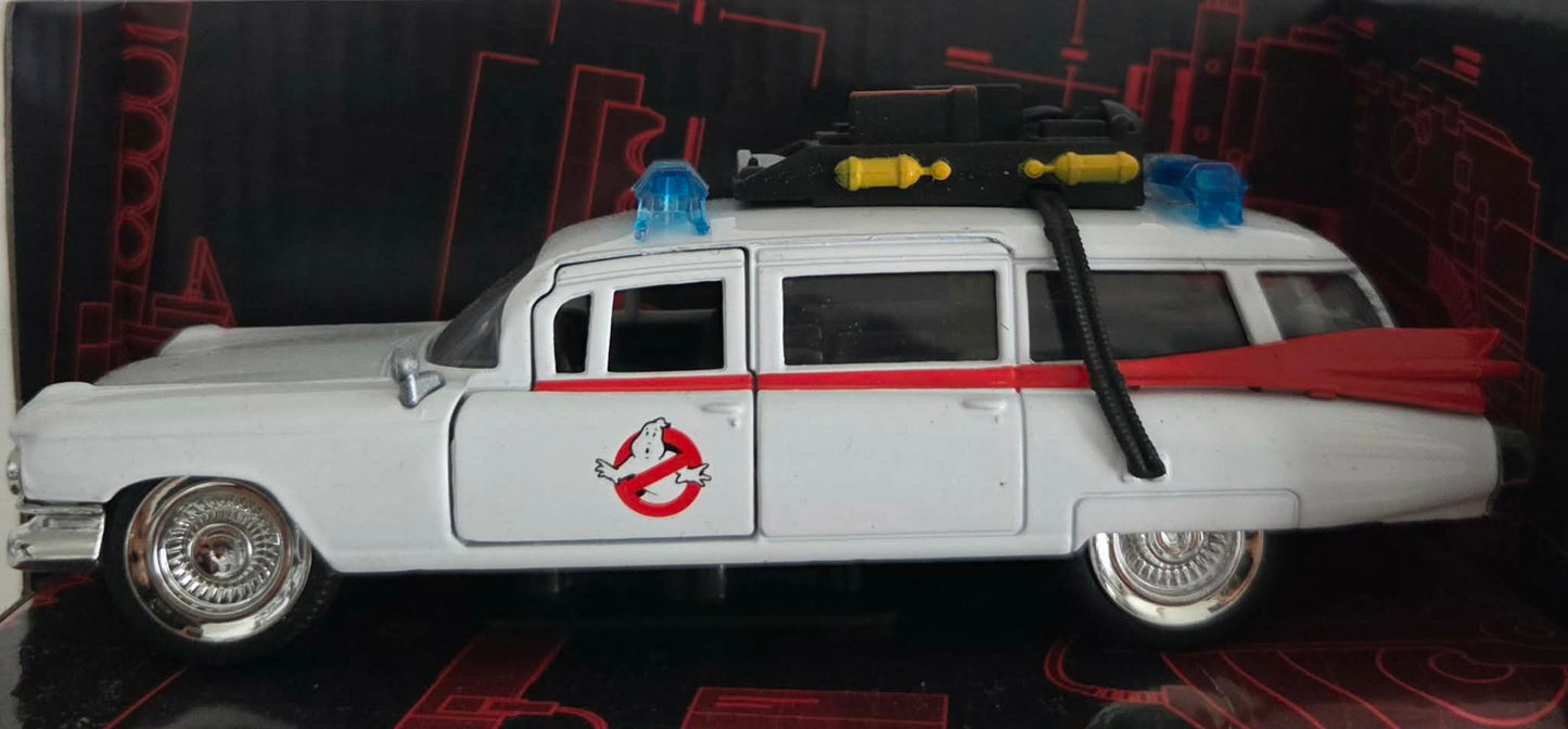 ECTO-1 – Ghostbusters – Réplique Miniature Die-Cast – Collection Officielle