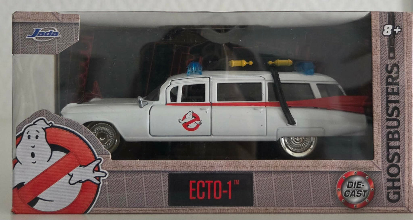 ECTO-1 – Ghostbusters – Réplique Miniature Die-Cast – Collection Officielle