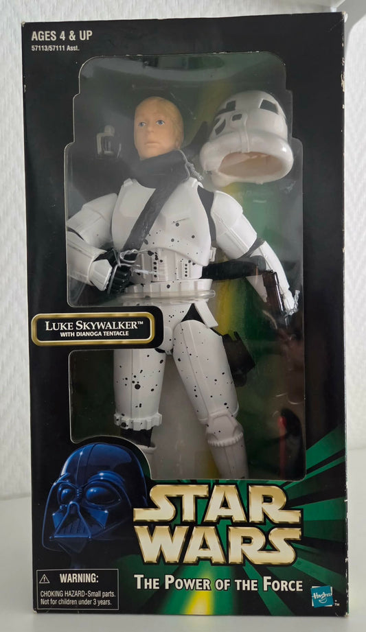Star Wars – Luke Skywalker with Dianoga Tentacle – The Power of the Force – Hasbro