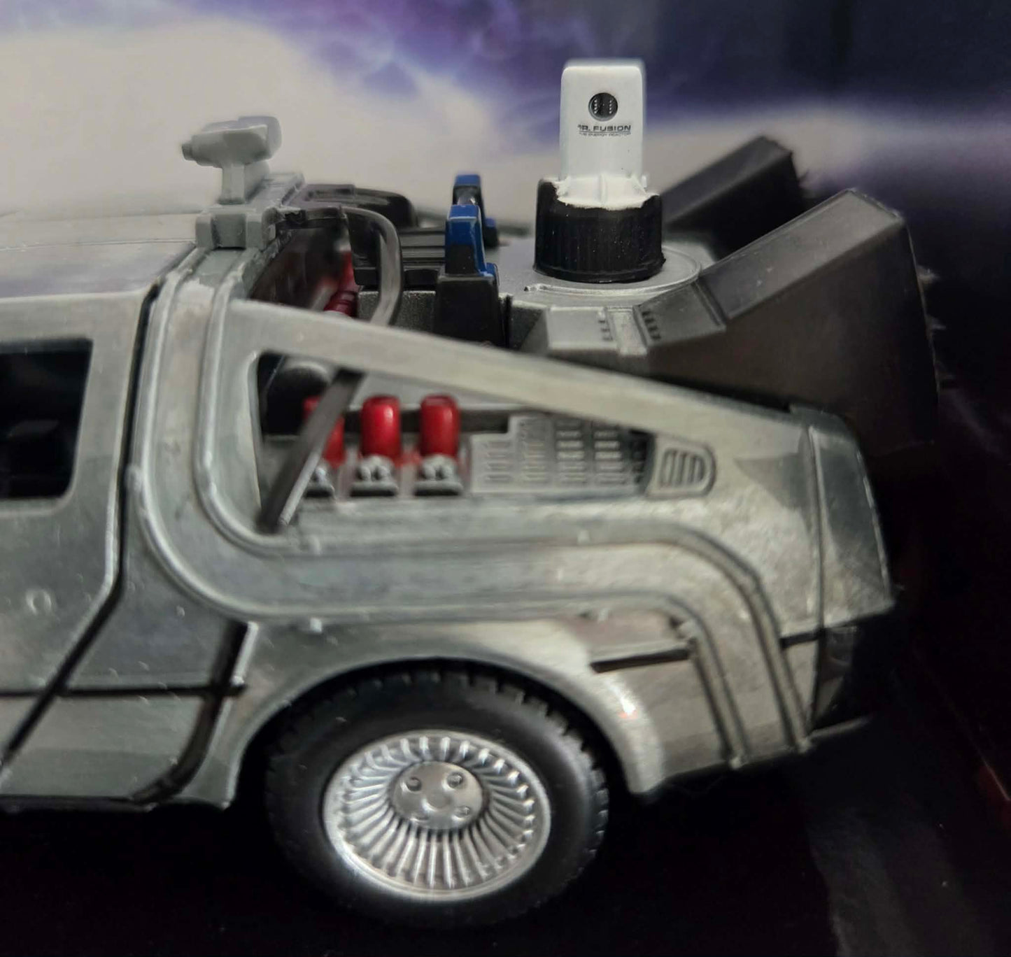 DeLorean Time Machine – Retour vers le Futur 2 – Hollywood Rides – Jada – Die-Cast 1/32
