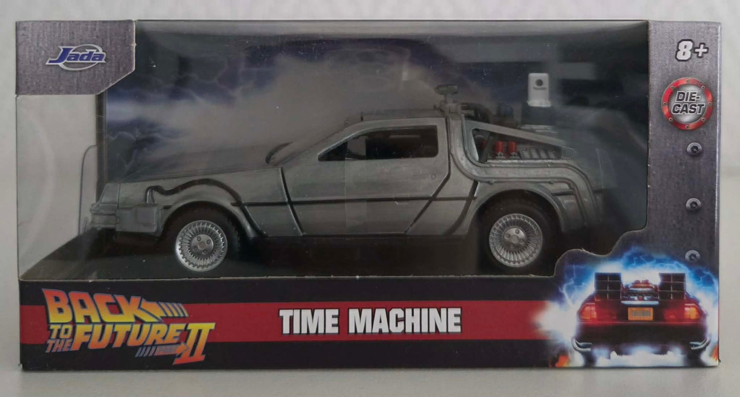 DeLorean Time Machine – Retour vers le Futur 2 – Hollywood Rides – Jada – Die-Cast 1/32