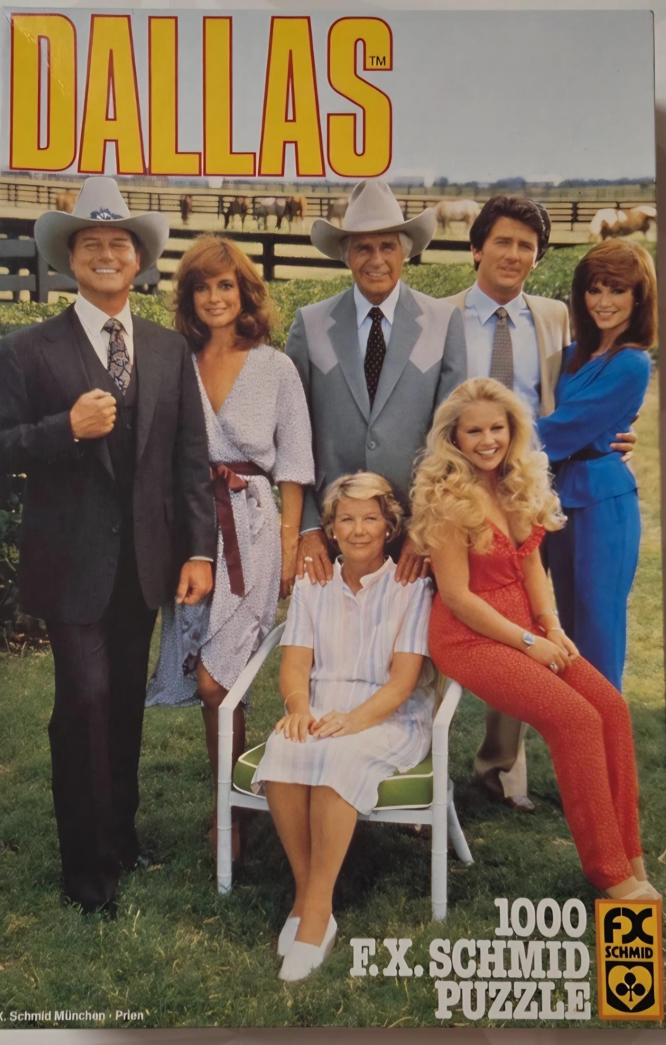 Puzzle officiel de la série culte Dallas