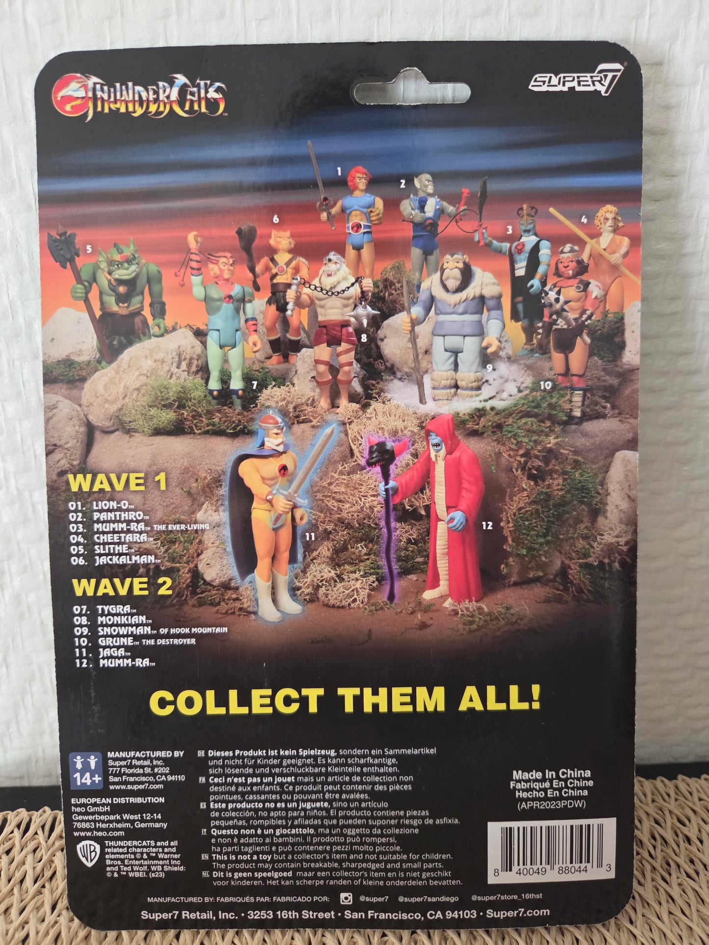 ThunderCats – Hook Mountain Lion-O – ReAction Figures – Super7